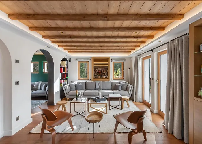 Moderne Et Spacieux A Megeve, 5 Chambres, Jacuzzi, Salle Tv, Proche Centre Et Remontee Mecanique - Fr-1-569-119 *