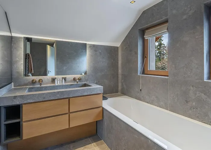 Moderne Et Spacieux A Megeve, 5 Chambres, Jacuzzi, Salle Tv, Proche Centre Et Remontee Mecanique - Fr-1-569-119 샬레 *