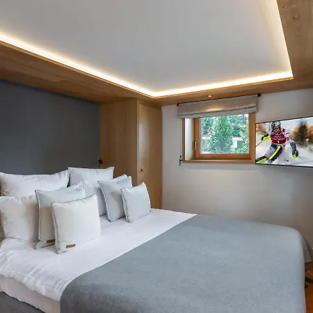 Moderne Et Spacieux A Megeve, 5 Chambres, Jacuzzi, Salle Tv, Proche Centre Et Remontee Mecanique - Fr-1-569-119 * מגב