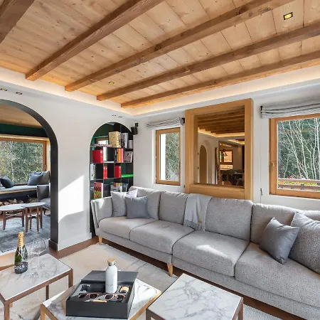 Moderne Et Spacieux A Megeve, 5 Chambres, Jacuzzi, Salle Tv, Proche Centre Et Remontee Mecanique - Fr-1-569-119 * Megève