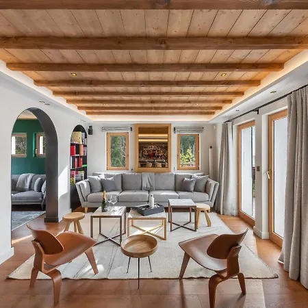 Moderne Et Spacieux A Megeve, 5 Chambres, Jacuzzi, Salle Tv, Proche Centre Et Remontee Mecanique - Fr-1-569-119 *