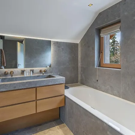 Moderne Et Spacieux A Megeve, 5 Chambres, Jacuzzi, Salle Tv, Proche Centre Et Remontee Mecanique - Fr-1-569-119 בקתה *