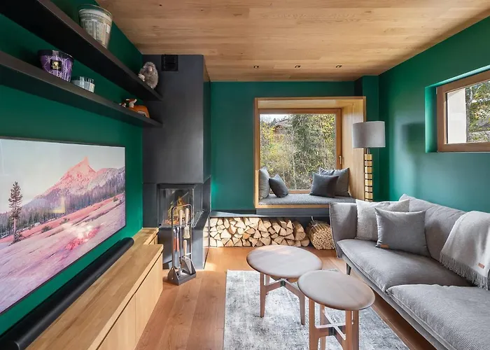 Moderne Et Spacieux A Megeve, 5 Chambres, Jacuzzi, Salle Tv, Proche Centre Et Remontee Mecanique - Fr-1-569-119 Alpstuga