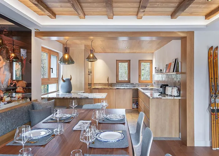 Alpstuga Moderne Et Spacieux A Megeve, 5 Chambres, Jacuzzi, Salle Tv, Proche Centre Et Remontee Mecanique - Fr-1-569-119 *